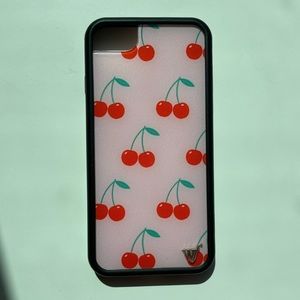 cherries wildflower iPhone SE/6/7/8 case